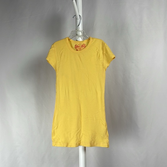 4 Pack Lightweight Layering Stretch Tees Red Yellow Pink Green T-Shirt Juniors S - Picture 2 of 12